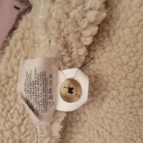 SOHO Thread Shacket‎ Multi Plaid Flannel Fleece Sherpa Lined Button Front XL - Picture 16 of 16